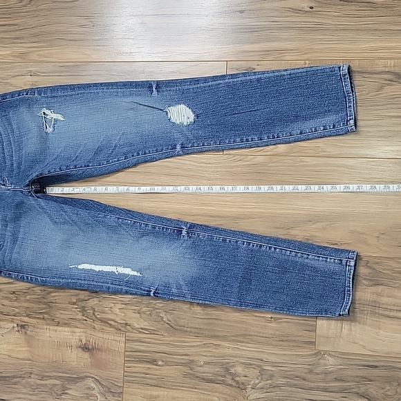 Frame Demin LeGargon Distressed Boyfriend Jeans - Picture 9 of 16